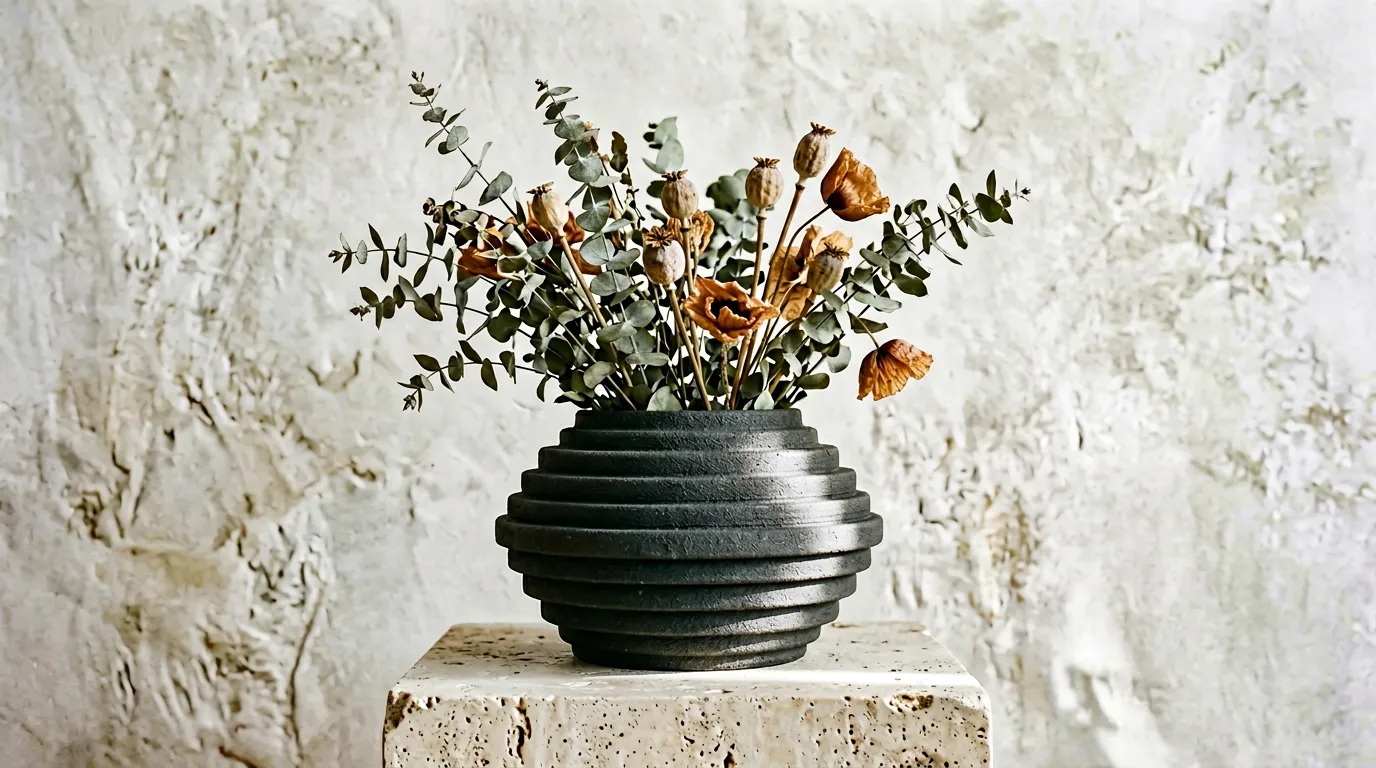 Strata, vase imprimé en 3D